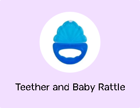 Teether and Baby Rattle