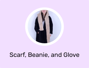 Scarf, Beanie, and Glove Sets