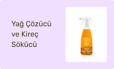 Yağ Çözücü ve Kireç Sökücü