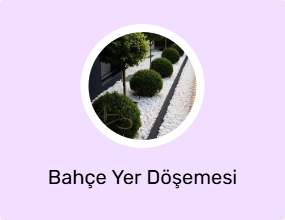 Bahçe Yer Döşemesi