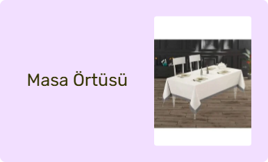 Masa Örtüsü
