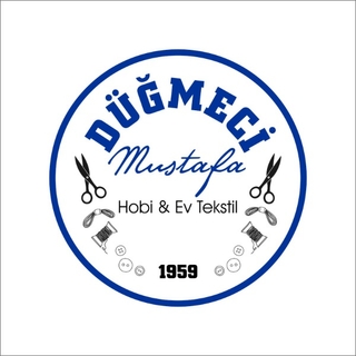 Düğmeci Mustafa hobi ve tuhafiye logo