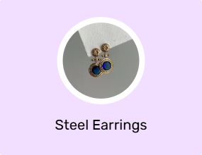 Steel Earrings
