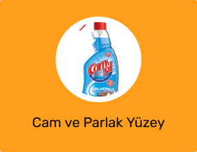 Cam ve Parlak Yüzey Temizleyici