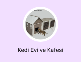 Kedi Evi ve Kafesi