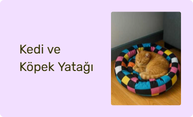 Kedi ve Köpek Yatağı