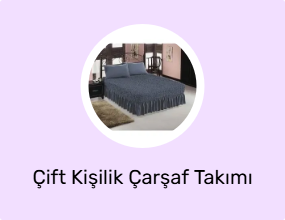 Çift Kişilik Çarşaf Takımı