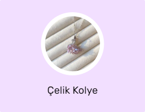 Çelik Kolye