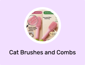Cat Brushes and Combs