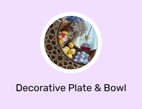 Decorative Plate & Bowl