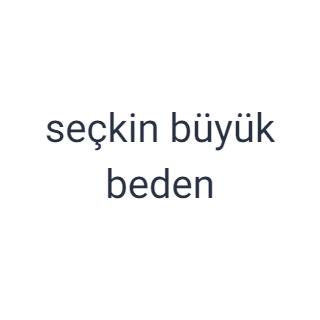 seçkin xxl büyük beden logo