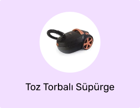Toz Torbalı Süpürge