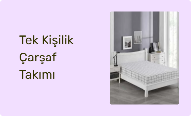 Tek Kişilik Çarşaf Takımı