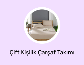 Çift Kişilik Çarşaf Takımı