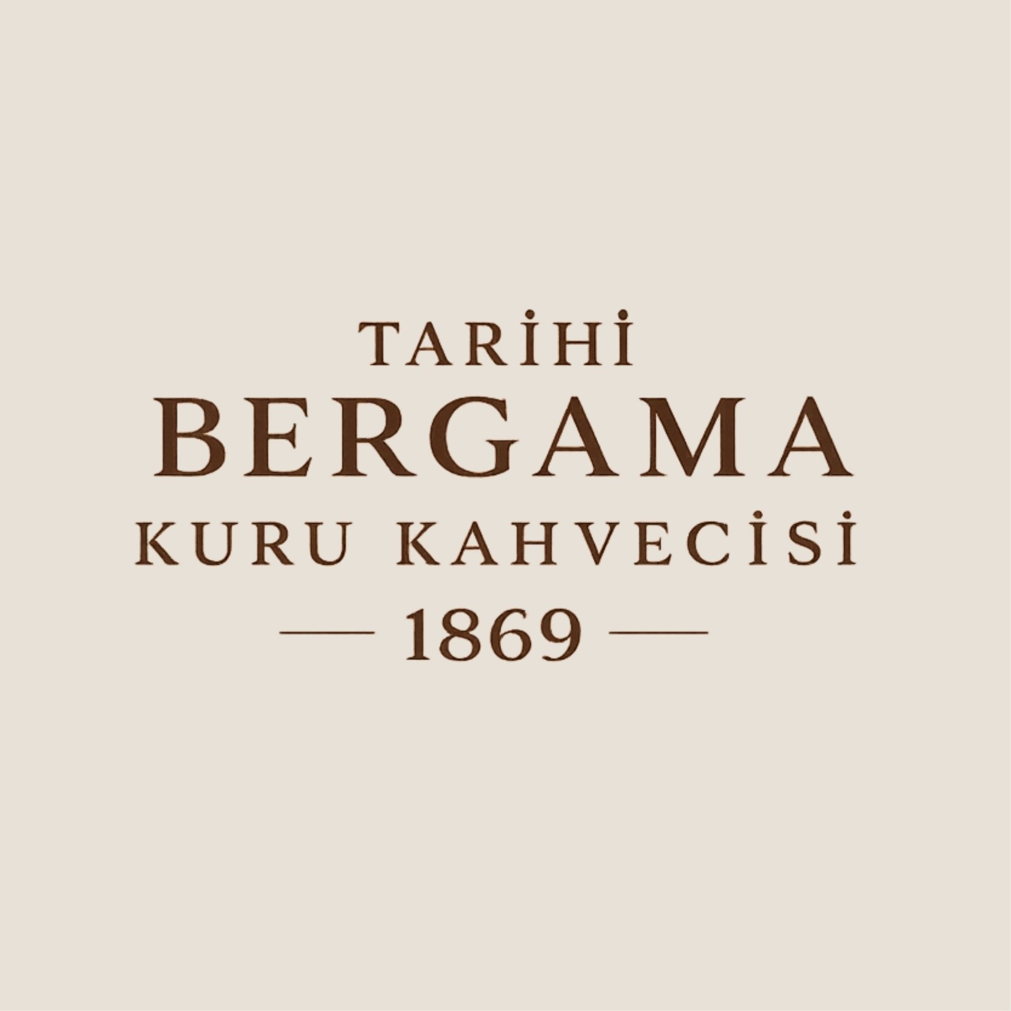 Tarihi Bergama Kuru Kahvecisi
