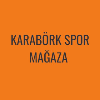KARABÖRK SPOR MAĞAZA logo