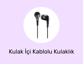 Kulak İçi Kablolu Kulaklık
