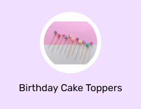 Birthday Cake Toppers