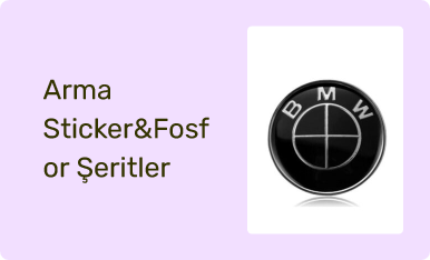 Arma Sticker&Fosfor Şeritler