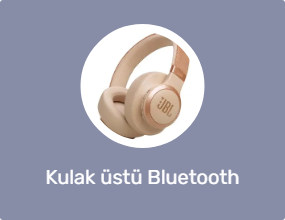 Kulak üstü Bluetooth kulaklık