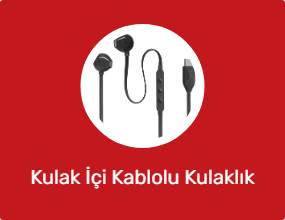 Kulak İçi Kablolu Kulaklık