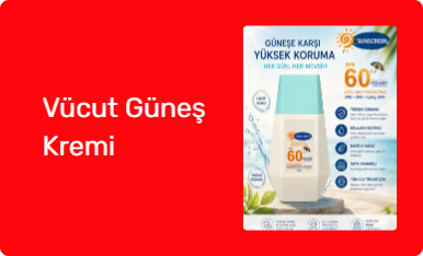 Vücut Güneş Kremi