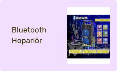 Bluetooth Hoparlör