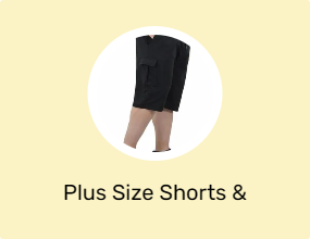 Plus Size Shorts & Bermudas