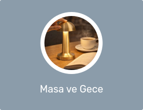 Masa ve Gece Lambası