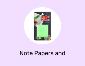 Note Papers and Notepads