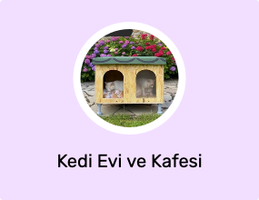 Kedi Evi ve Kafesi