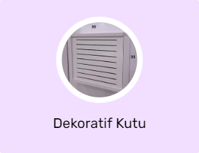 Dekoratif Kutu