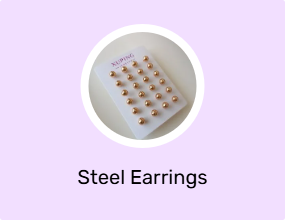 Steel Earrings