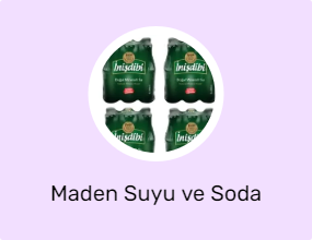 Maden Suyu ve Soda