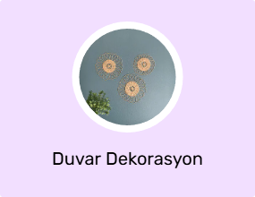 Duvar Dekorasyon Ürünü