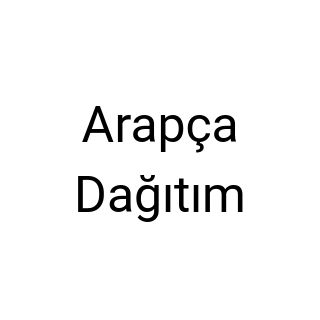 Arapça Dağıtım