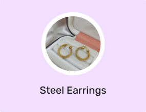 Steel Earrings