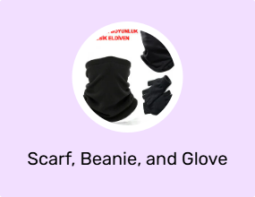 Scarf, Beanie, and Glove Sets