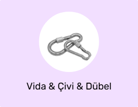 Vida & Çivi & Dübel