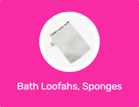 Bath Loofahs, Sponges & Poufs