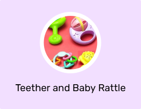 Teether and Baby Rattle