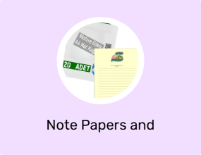 Note Papers and Notepads
