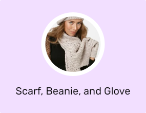 Scarf, Beanie, and Glove Sets