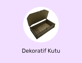 Dekoratif Kutu