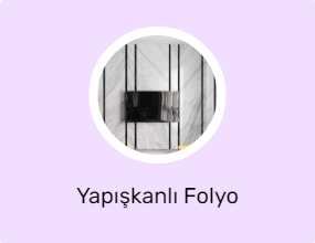 Yapışkanlı Folyo