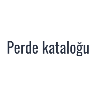 Perde kataloğu