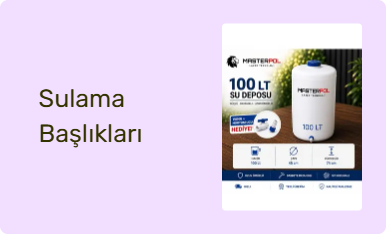 Sulama Başlıkları