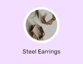 Steel Earrings