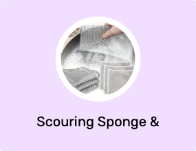 Scouring Sponge & Brush