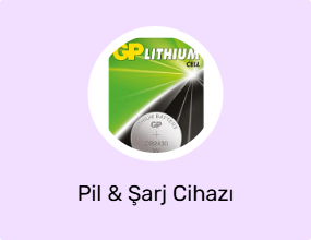 Pil & Şarj Cihazı